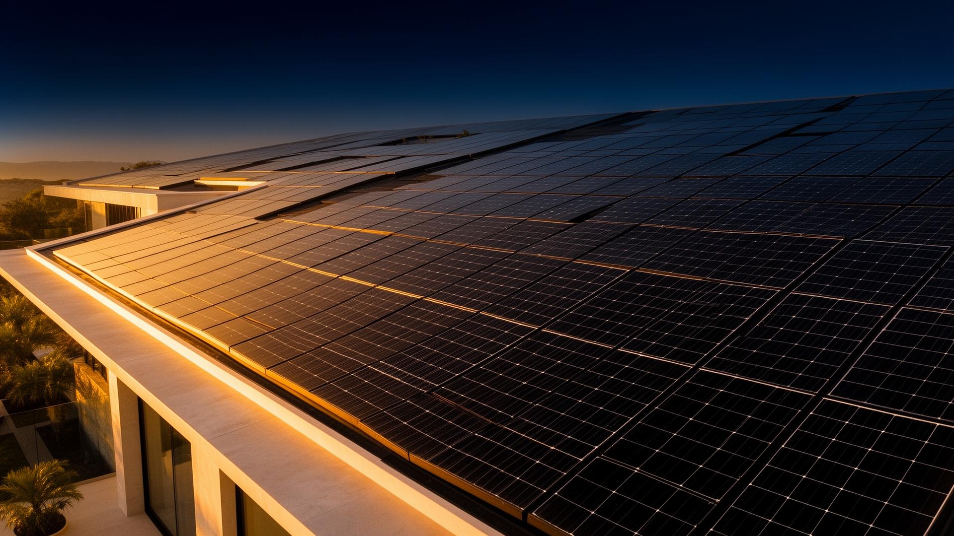 Premium solar installation